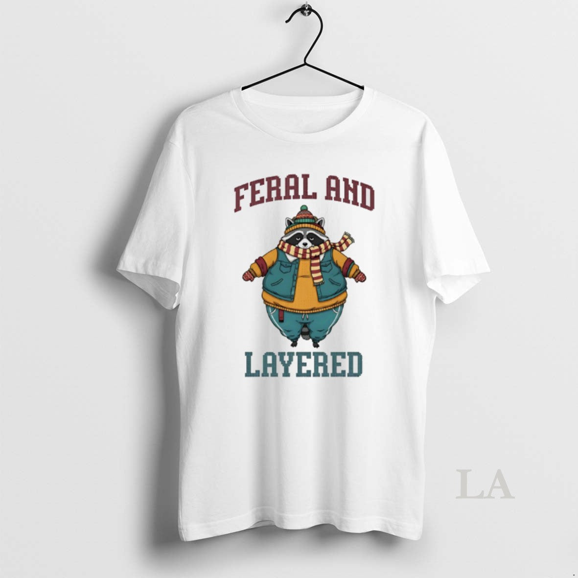 Original Raccoon Feral And Layered T-Shirts, Hoodie, Sweatshirt | ZylaModa.com