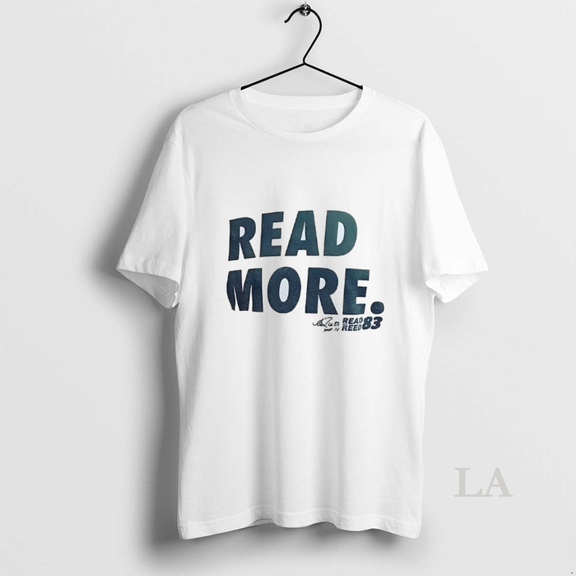 Original Read More Read With Reed 83 Signature T-Shirts, Hoodie, Sweatshirt | ZylaModa.com