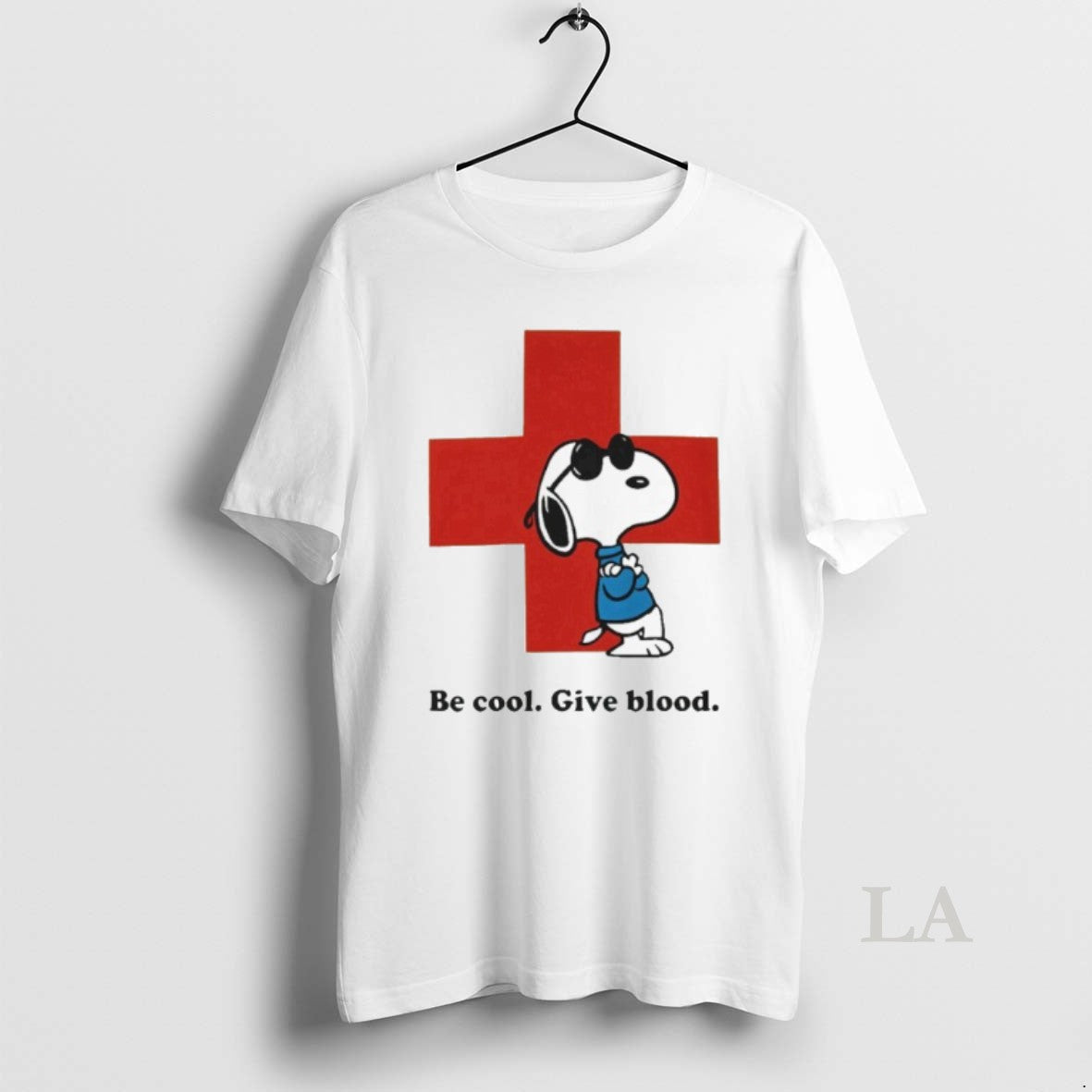 Original Red Cross Peanuts Be Cool Give Blood T-Shirts, Hoodie, Sweatshirt | ZylaModa.com