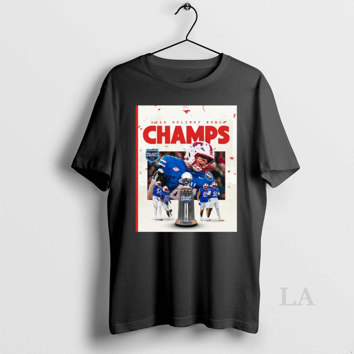 Original Smu Mustangs Holiday Bowl Champions January 2 2026 T-Shirts, Hoodie, Sweatshirt | ZylaModa.com