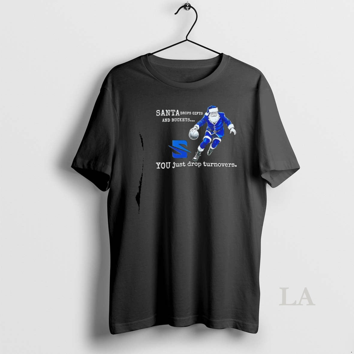 Original Santa Drops Gifts And Buckets You Just Drop Turnovers Christmas 2025 T-Shirts, Hoodie, Sweatshirt | ZylaModa.com