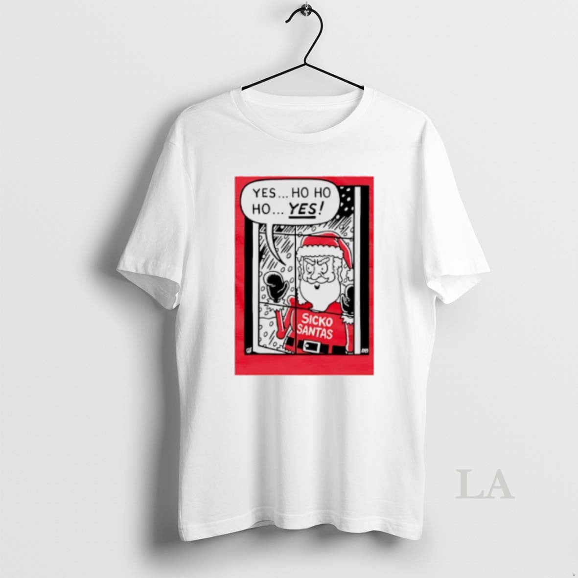 Original Sicko Santa Yes Ho Ho Ho Yes Comic T-Shirts, Hoodie, Sweatshirt | ZylaModa.com