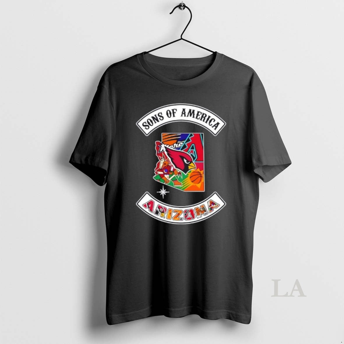 Original Son Of America Arizona Map Sports Logos Combine T-Shirts, Hoodie, Sweatshirt | ZylaModa.com