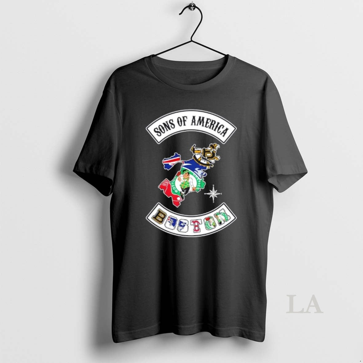 Original Son Of America Boston Map Sports Logos Combine T-Shirts, Hoodie, Sweatshirt | ZylaModa.com