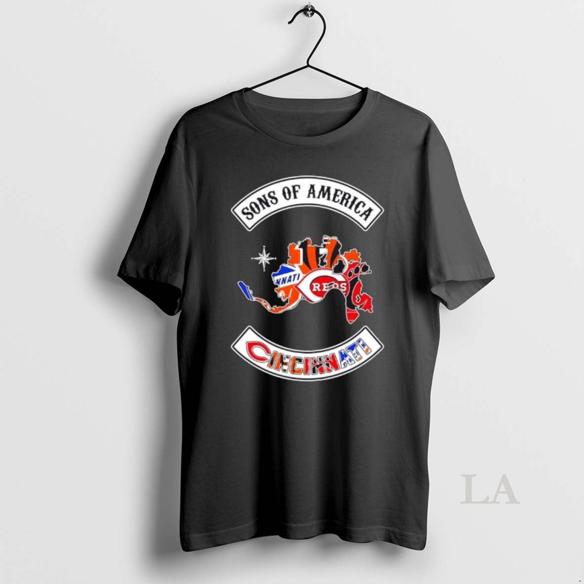 Original Son Of America Cincinnati Map Sports Logos Combine T-Shirts, Hoodie, Sweatshirt | ZylaModa.com