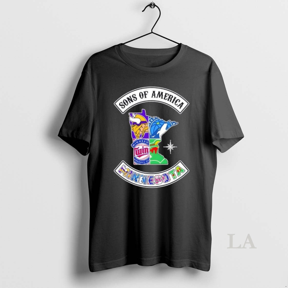 Original Son Of America Minnesota Map Sports Logos Combine T-Shirts, Hoodie, Sweatshirt | ZylaModa.com