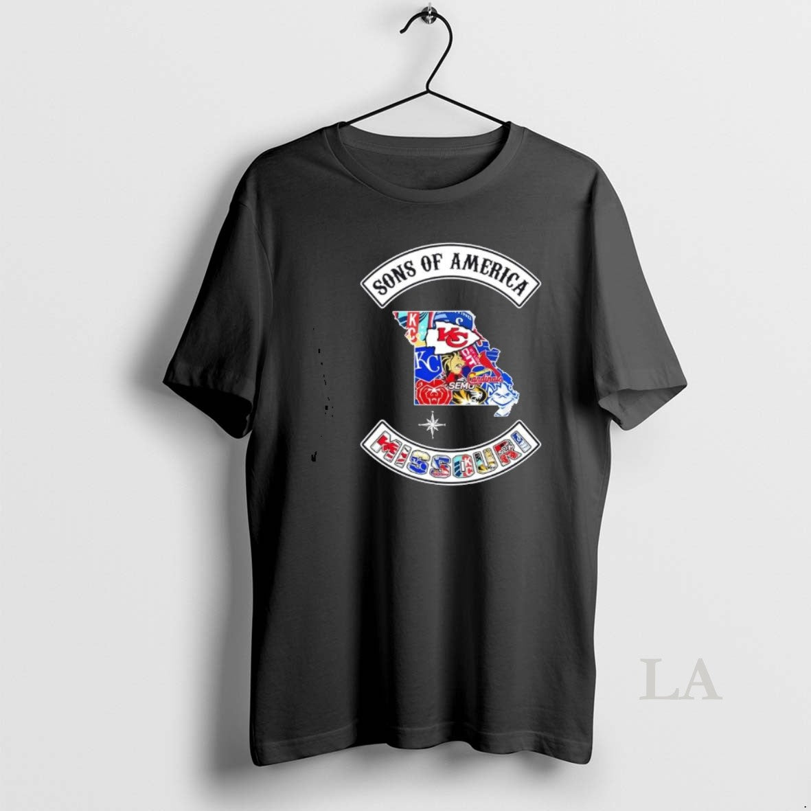 Original Son Of America Missouri Map Sports Logos Combine T-Shirts, Hoodie, Sweatshirt | ZylaModa.com
