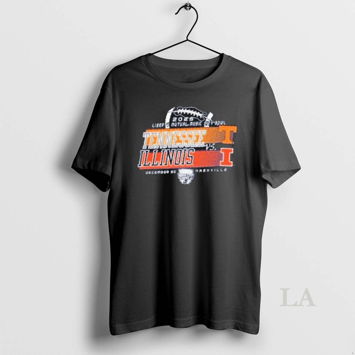Original Tennessee Volunteers Vs Illinois Fighting Illini Football 2025 Music City Bowl Dec 30 T-Shirts, Hoodie, Sweatshirt