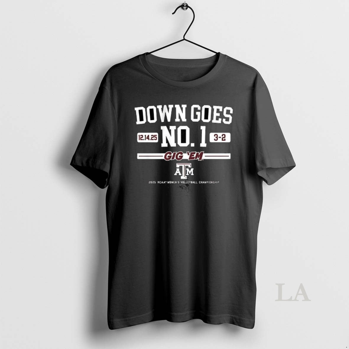 Original Texas Am Volleyball Down Goes No 1 Gig Em 2025 Ncaa Championship T-Shirts, Hoodie, Sweatshirt | ZylaModa.com