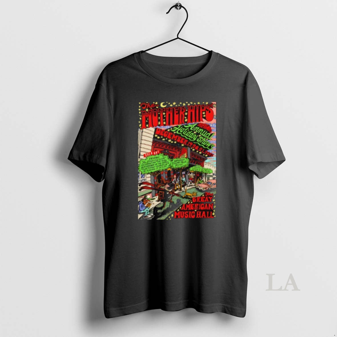 Original The Mother Hips Dec 19 21 2025 Great American Music Hall In T-Shirts, Hoodie, Sweatshirt | ZylaModa.com