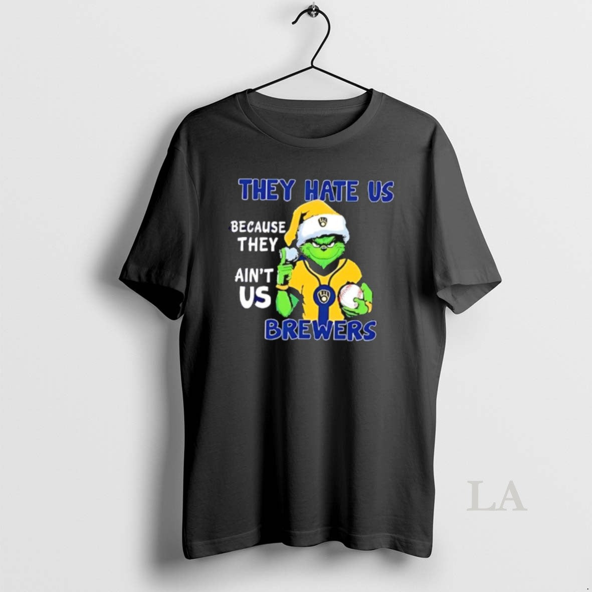 Original They Hate Us Because They Aint Us Milwaukee Brewers T-Shirts, Hoodie, Sweatshirt | ZylaModa.com