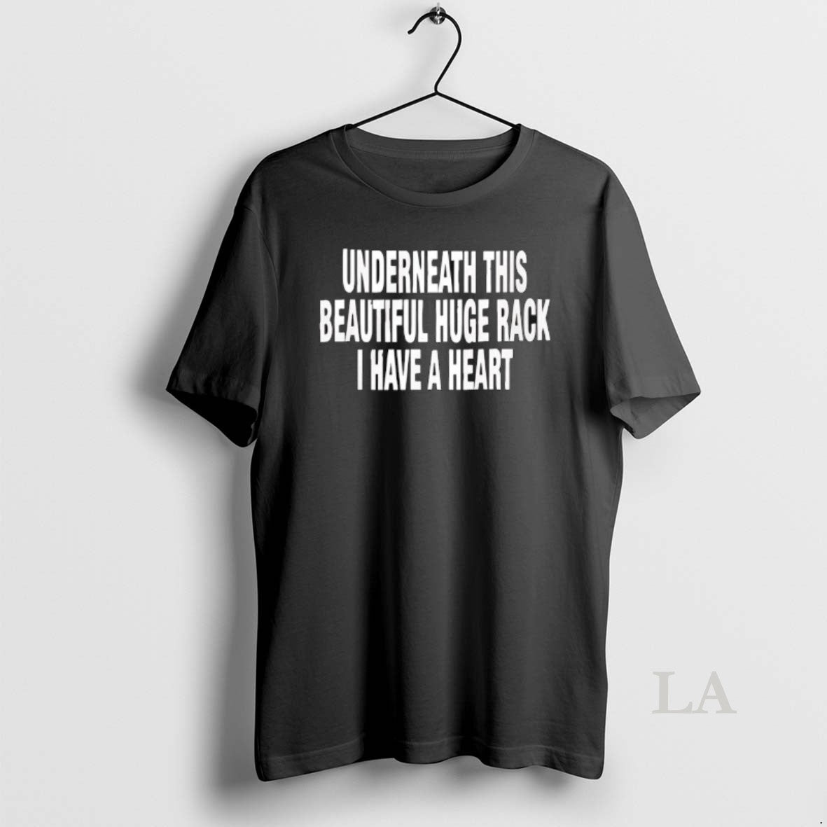 Original Underneath This Beautiful Huge Rack I Have A Heart Graphic T-Shirts, Hoodie, Sweatshirt | ZylaModa.com