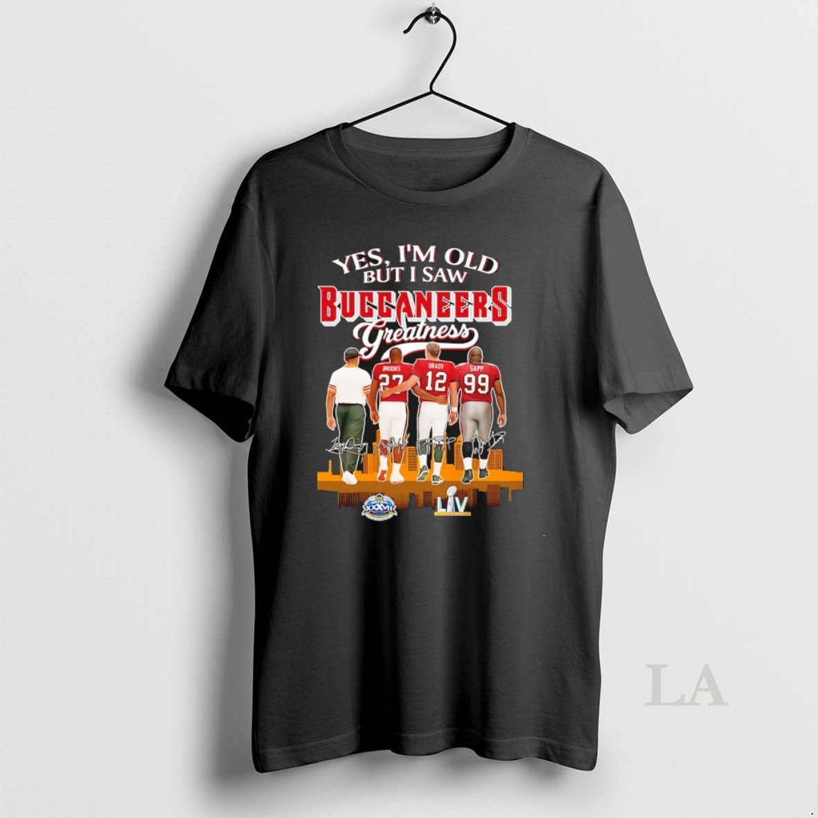 Original Yes Im Old But I Saw Tampa Bay Buccaneers Greatness Signature T-Shirts, Hoodie, Sweatshirt | ZylaModa.com