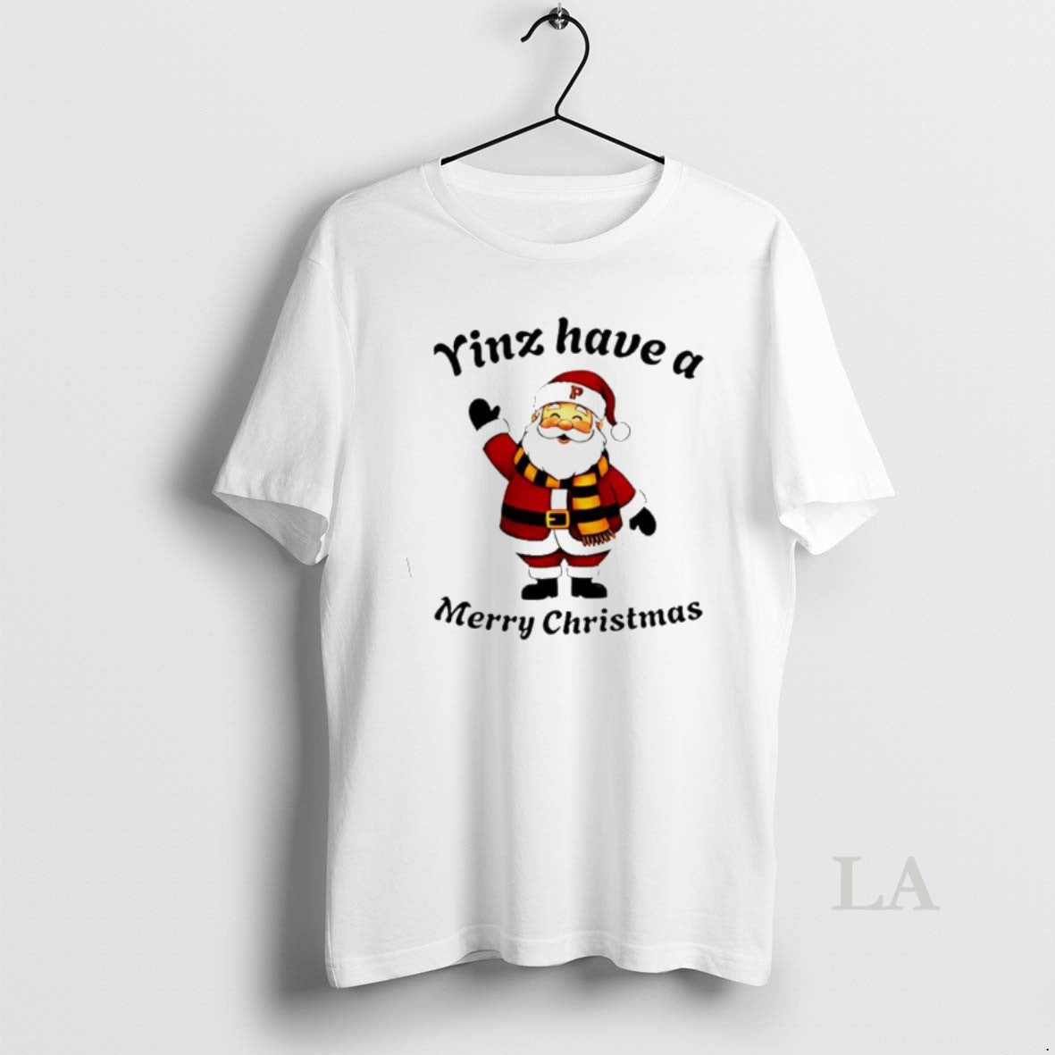 Original Yinz Have A Merry Christmas Santa Pittsburgh Holiday T-Shirts, Hoodie, Sweatshirt | ZylaModa.com