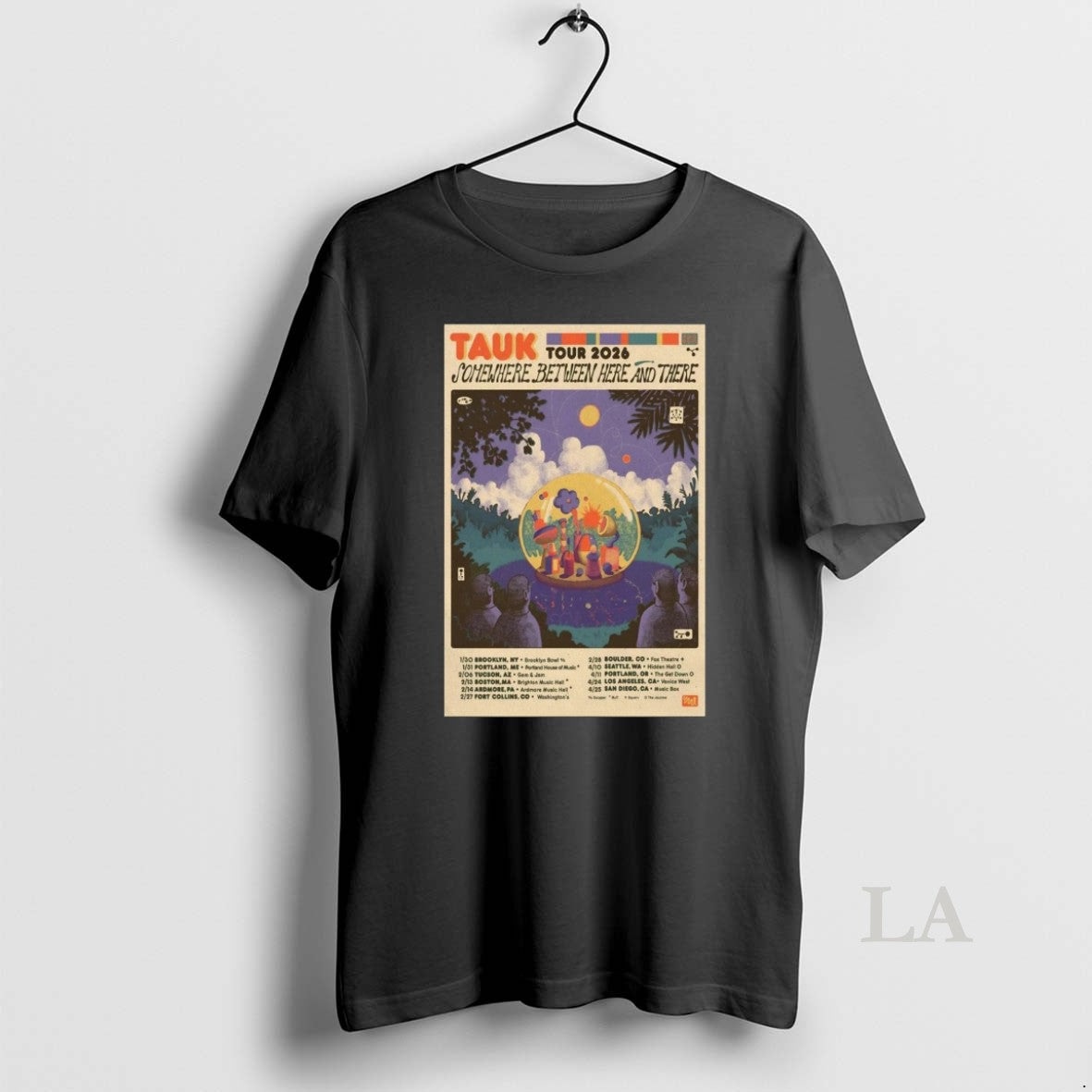 Original Tauk Somewhere Between Here And There Tour 2026 Live Concert T-Shirts, Hoodie, Sweatshirt | ZylaModa.com