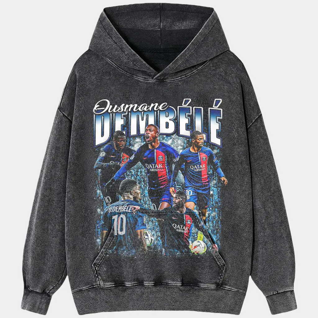 Ousmane DembÃ©lÃ© T-Shirt Hoodie, Sweatshirt | ZylaModa.com (Image 2)