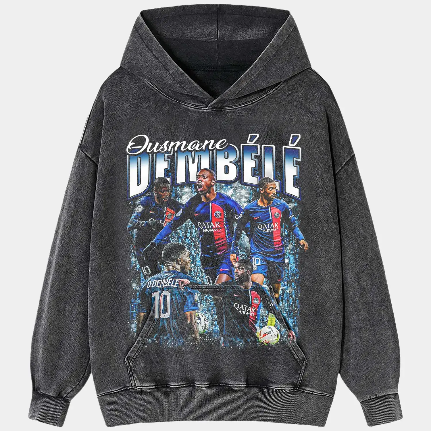 Ousmane DembÃ©lÃ© T-Shirt Hoodie, Sweatshirt | ZylaModa.com (Image 2)
