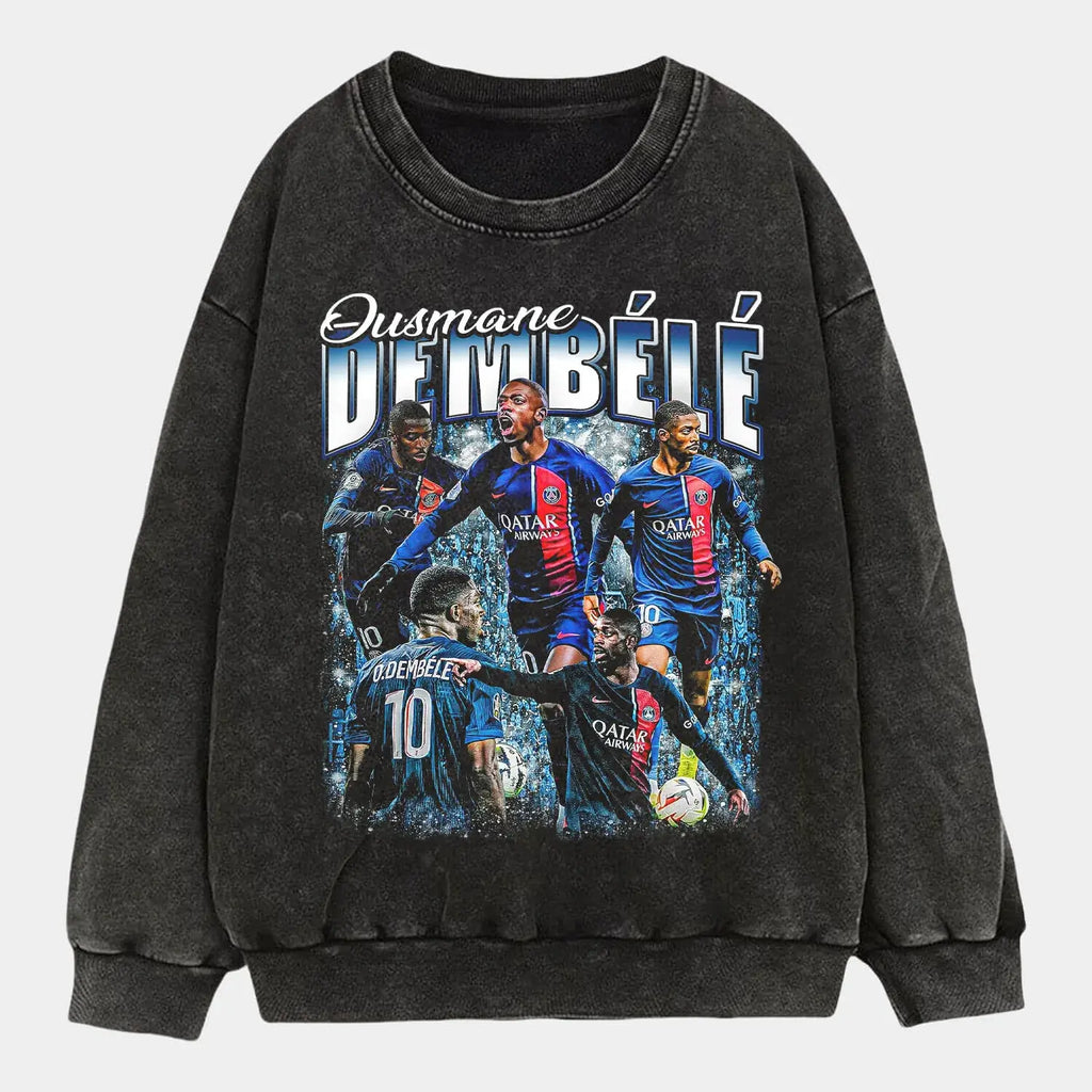 Ousmane DembÃ©lÃ© T-Shirt Hoodie, Sweatshirt | ZylaModa.com (Image 3)