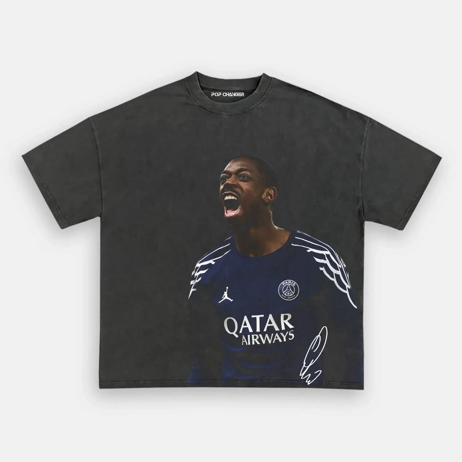 Ousmane DembÃ©lÃ© V1 TEE Hoodie, Sweatshirt | ZylaModa.com (Image 3)