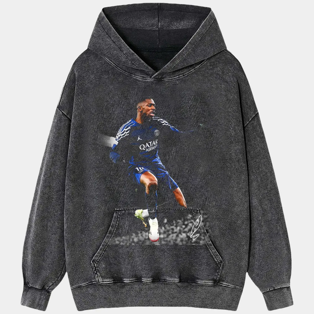 Ousmane DembÃ©lÃ© V2 TEE Hoodie, Sweatshirt | ZylaModa.com (Image 2)