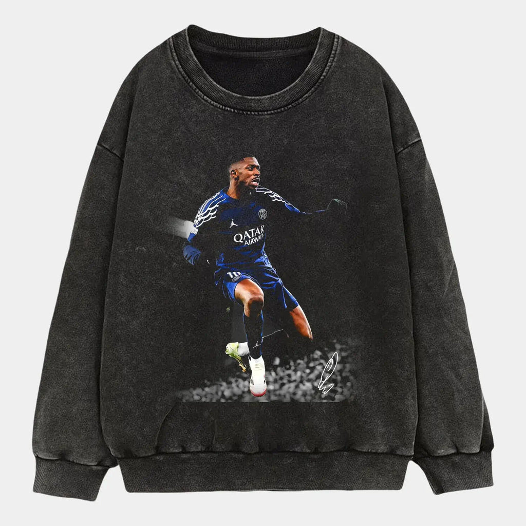 Ousmane DembÃ©lÃ© V2 TEE Hoodie, Sweatshirt | ZylaModa.com (Image 4)