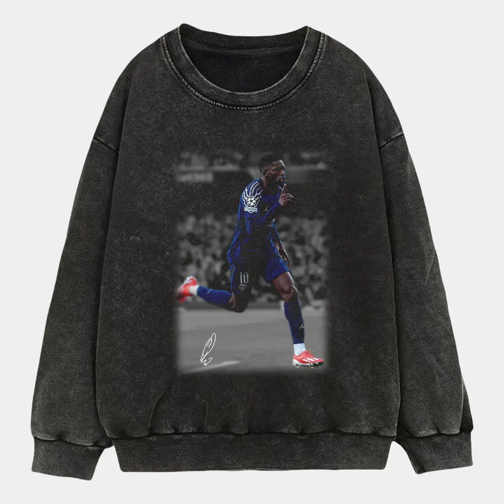 Ousmane DembÃ©lÃ© V3 TEE Hoodie, Sweatshirt | ZylaModa.com (Image 4)