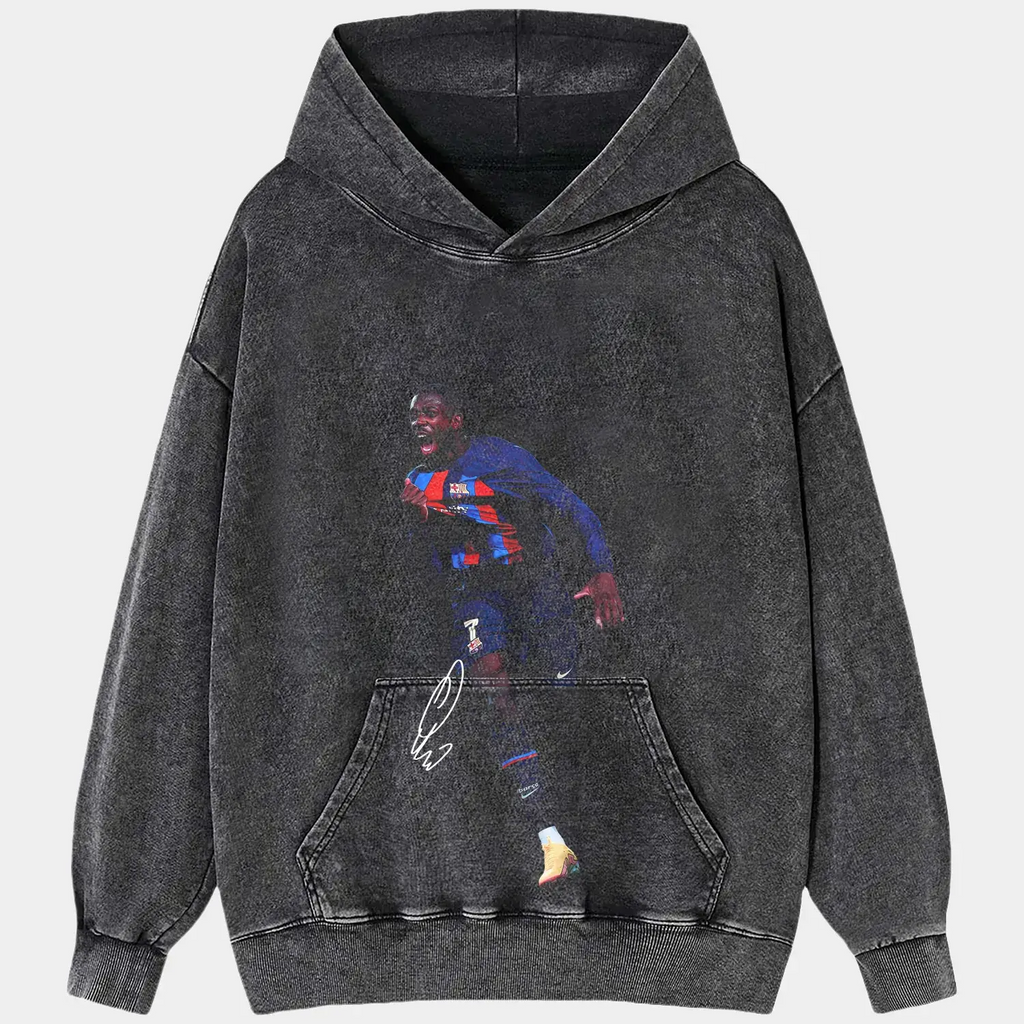 Ousmane DembÃ©lÃ© V4 TEE Hoodie, Sweatshirt | ZylaModa.com (Image 2)