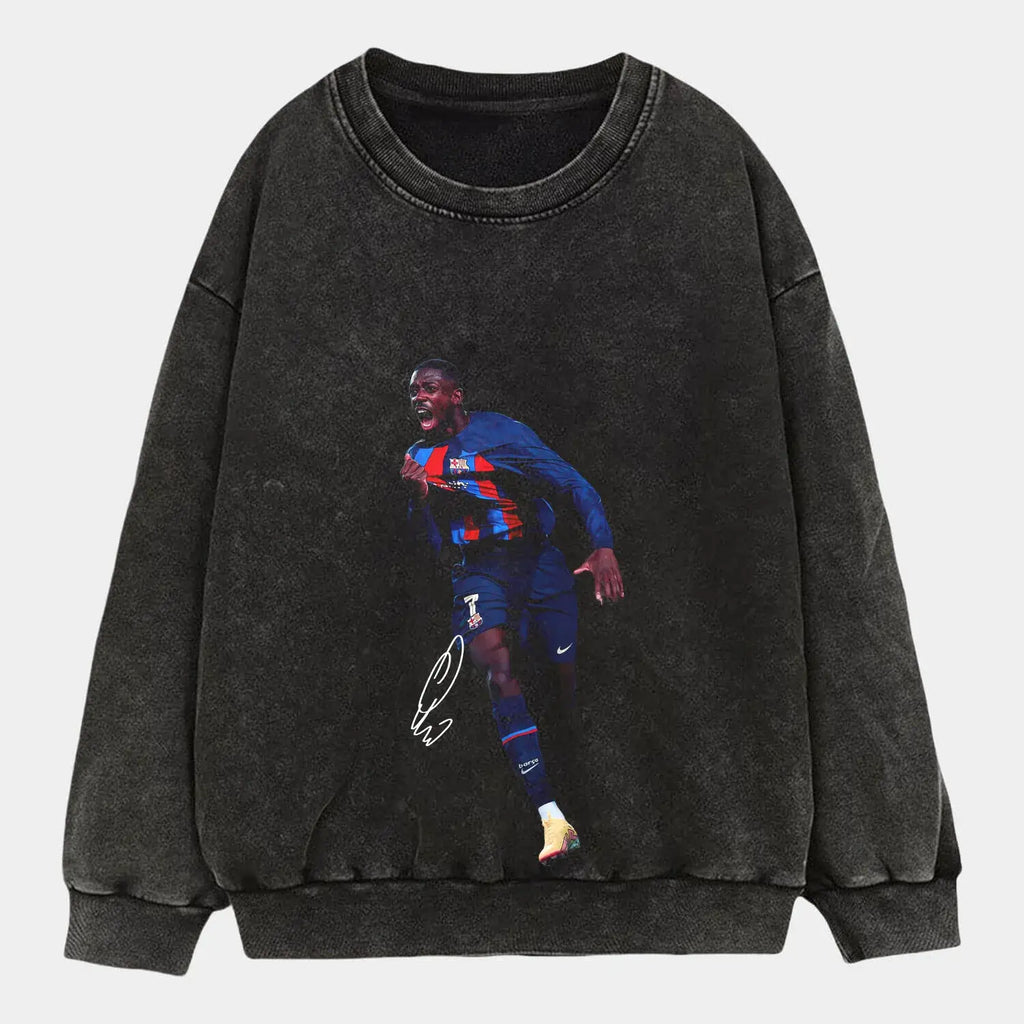 Ousmane DembÃ©lÃ© V4 TEE Hoodie, Sweatshirt | ZylaModa.com (Image 4)