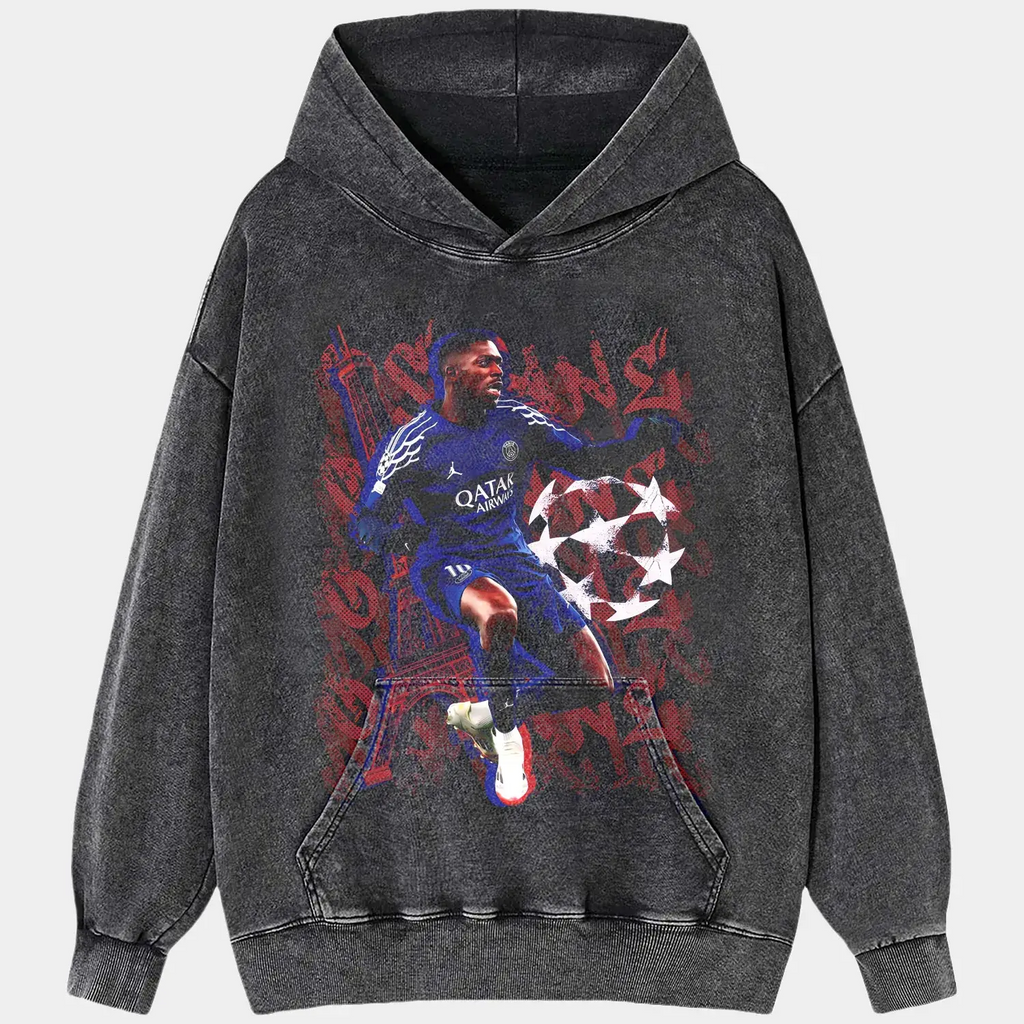 Ousmane DembÃ©lÃ© V5 TEE Hoodie, Sweatshirt | ZylaModa.com (Image 2)