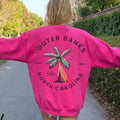 Outer Banks Sweatshirt Preppy Clothes Coconut Girl Aesthetic Vsco Clothes Y2K Sweats Trendy Surf Shop Aesthetic Beach...