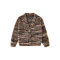 Oversized Textured Cardigan Spring Casual Y2k 90's Stripe Knit Airport Holiday Oversized Fall Back To School Streetwear...
