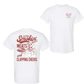 Owl Row Smokin Meats BBQ T-shirt Hoodie, Sweatshirt | ZylaModa.com