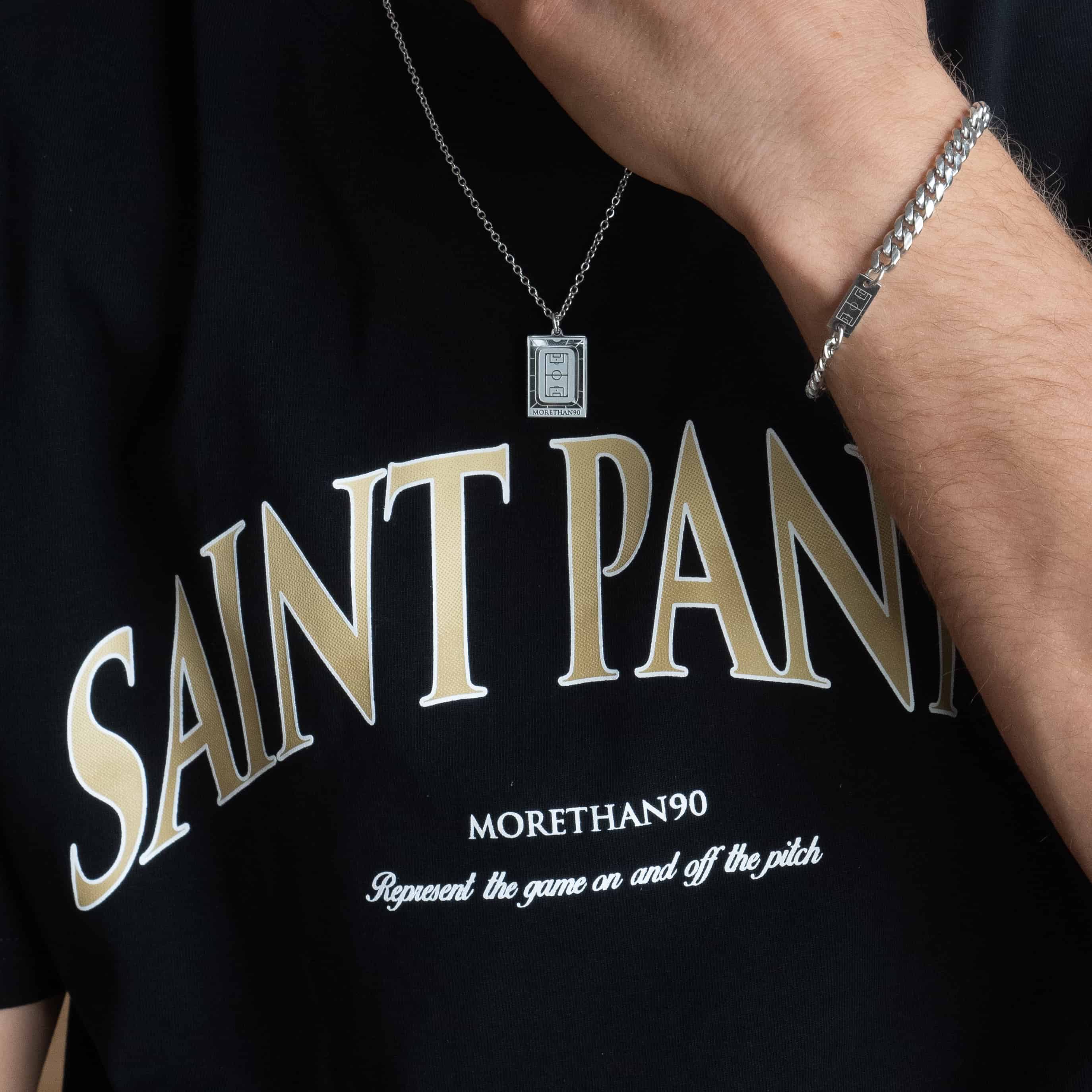 SAINT PANNA T-SHIRT (BLACK) Hoodie, Sweatshirt | ZylaModa.com (Image 3)