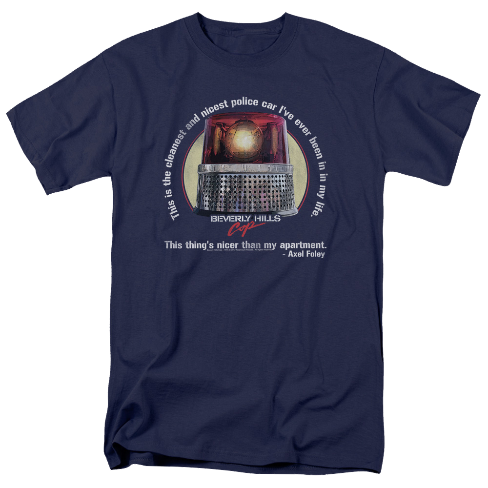 Beverly Hills Cop Nicest Police Car - Men's Regular Fit T-Shirt Hoodie, Sweatshirt | ZylaModa.com