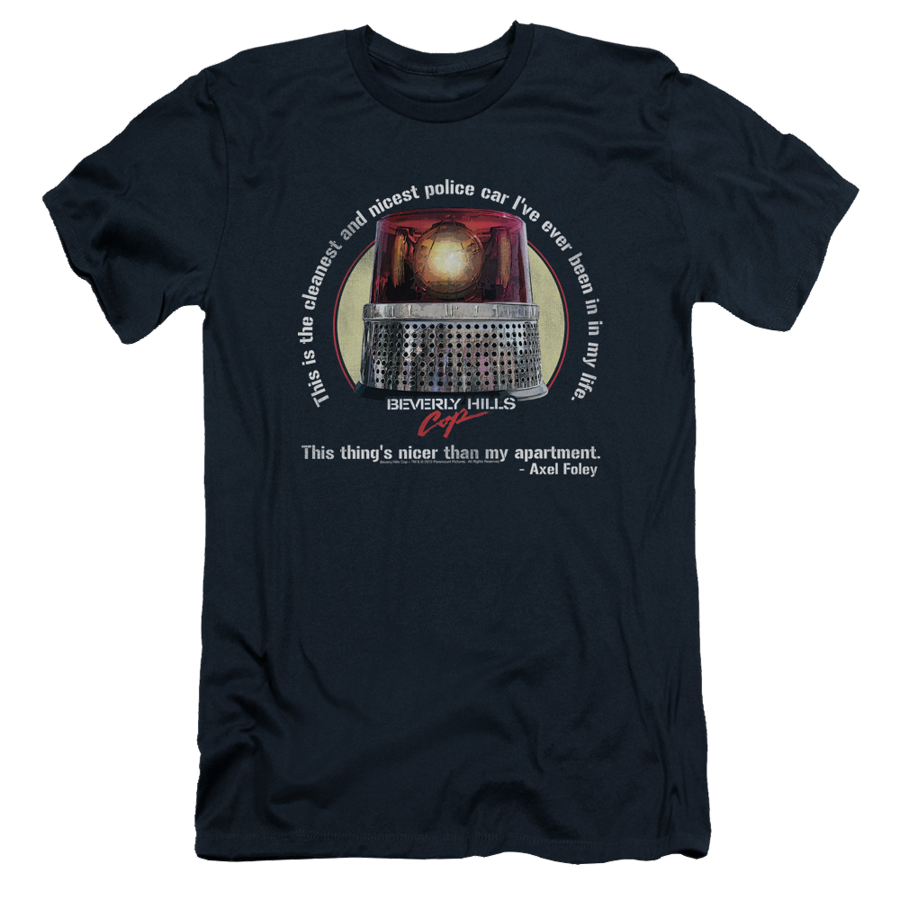 Beverly Hills Cop Nicest Police Car - Men's Slim Fit T-Shirt Hoodie, Sweatshirt | ZylaModa.com