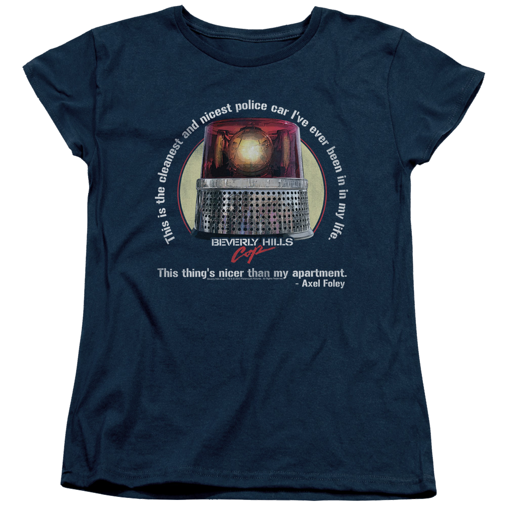 Beverly Hills Cop Nicest Police Car - Women's T-Shirt Hoodie, Sweatshirt | ZylaModa.com