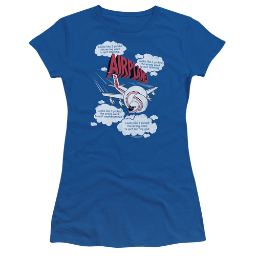 Airplane Picked The Wrong Day - Juniors T-Shirt Hoodie, Sweatshirt | ZylaModa.com