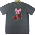 PATCH Cherry Coquette Comfort Colors T-Shirt Hoodie, Sweatshirt | ZylaModa.com