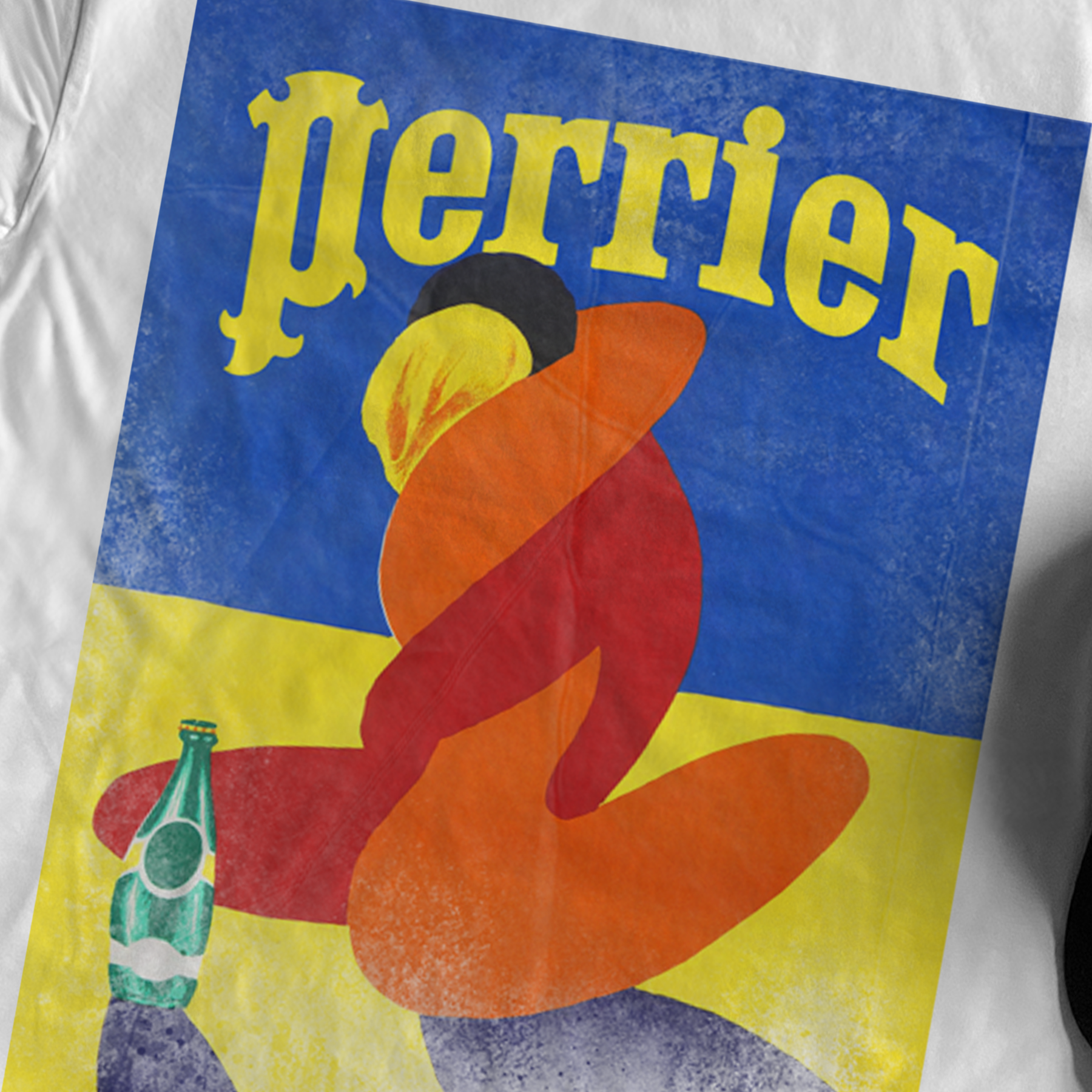 VINTAGE TREATED PERRIER 'EMBRACE' HEAVYWEIGHT TEE Hoodie, Sweatshirt | ZylaModa.com (Image 3)