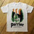 VINTAGE 50s 'PERRIER' POSTER HEAVYWEIGHT WHITE T-SHIRT Hoodie, Sweatshirt | ZylaModa.com (Image 1)