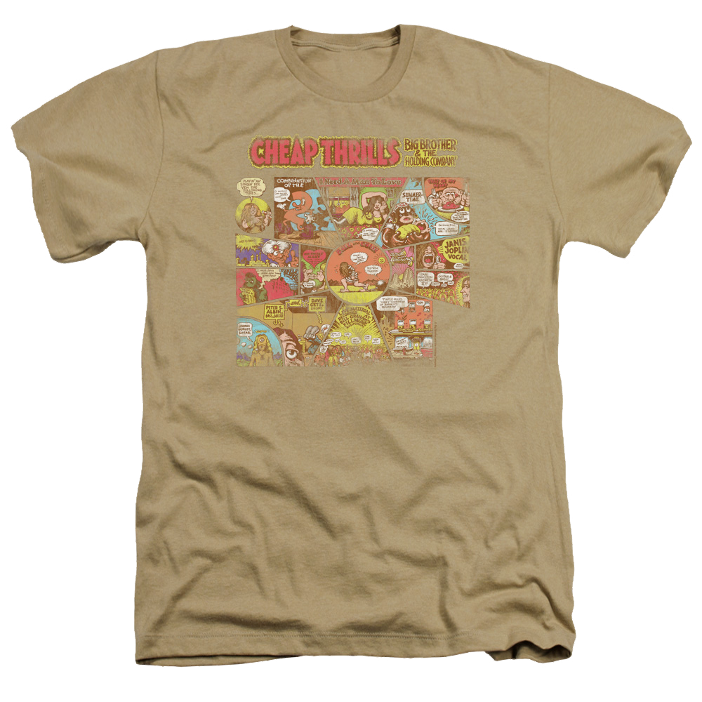 Big Brother and the Holding Company Cheap Thrills - Men's Heather T-Shirt Hoodie, Sweatshirt | ZylaModa.com
