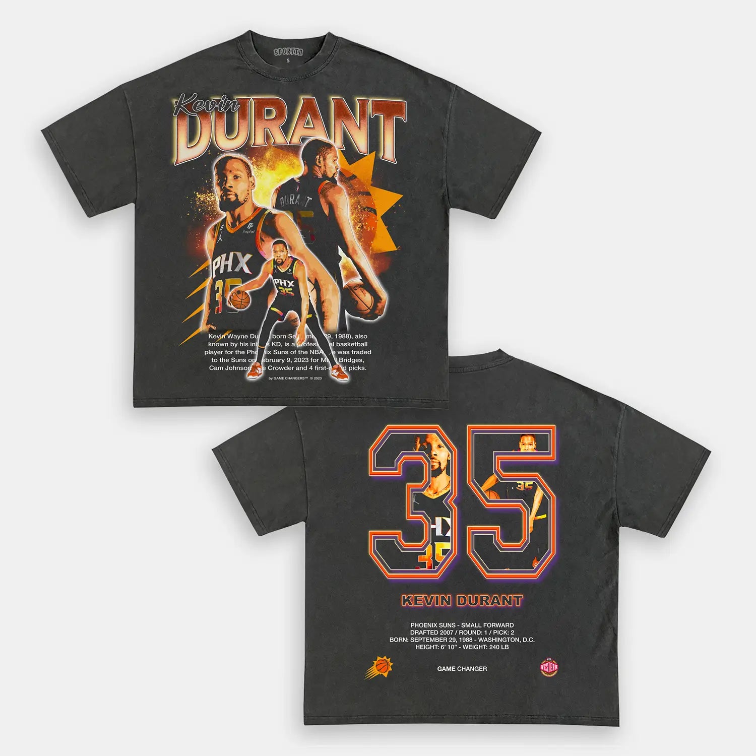 PHX KEVIN DURANT TEE Hoodie, Sweatshirt | ZylaModa.com (Image 2)