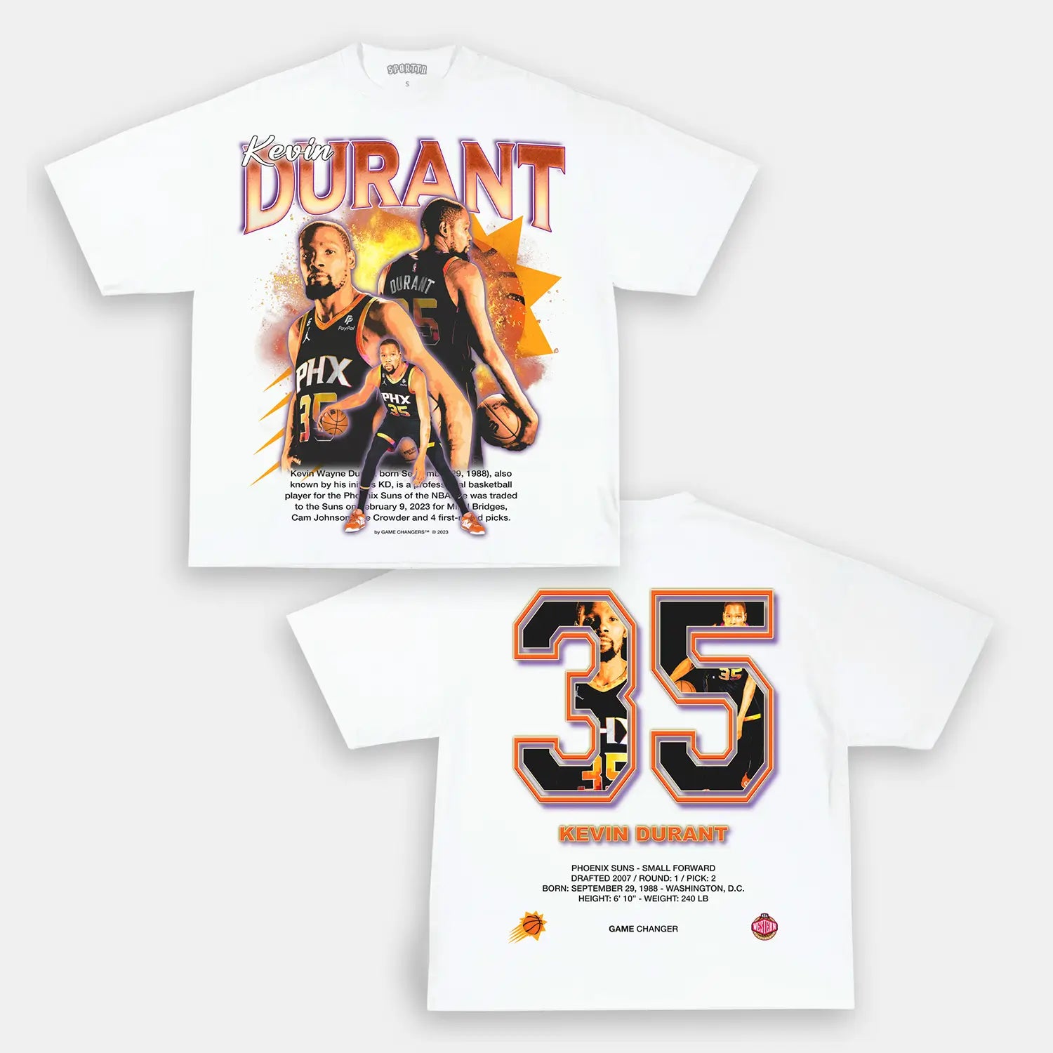 PHX KEVIN DURANT TEE Hoodie, Sweatshirt | ZylaModa.com (Image 4)
