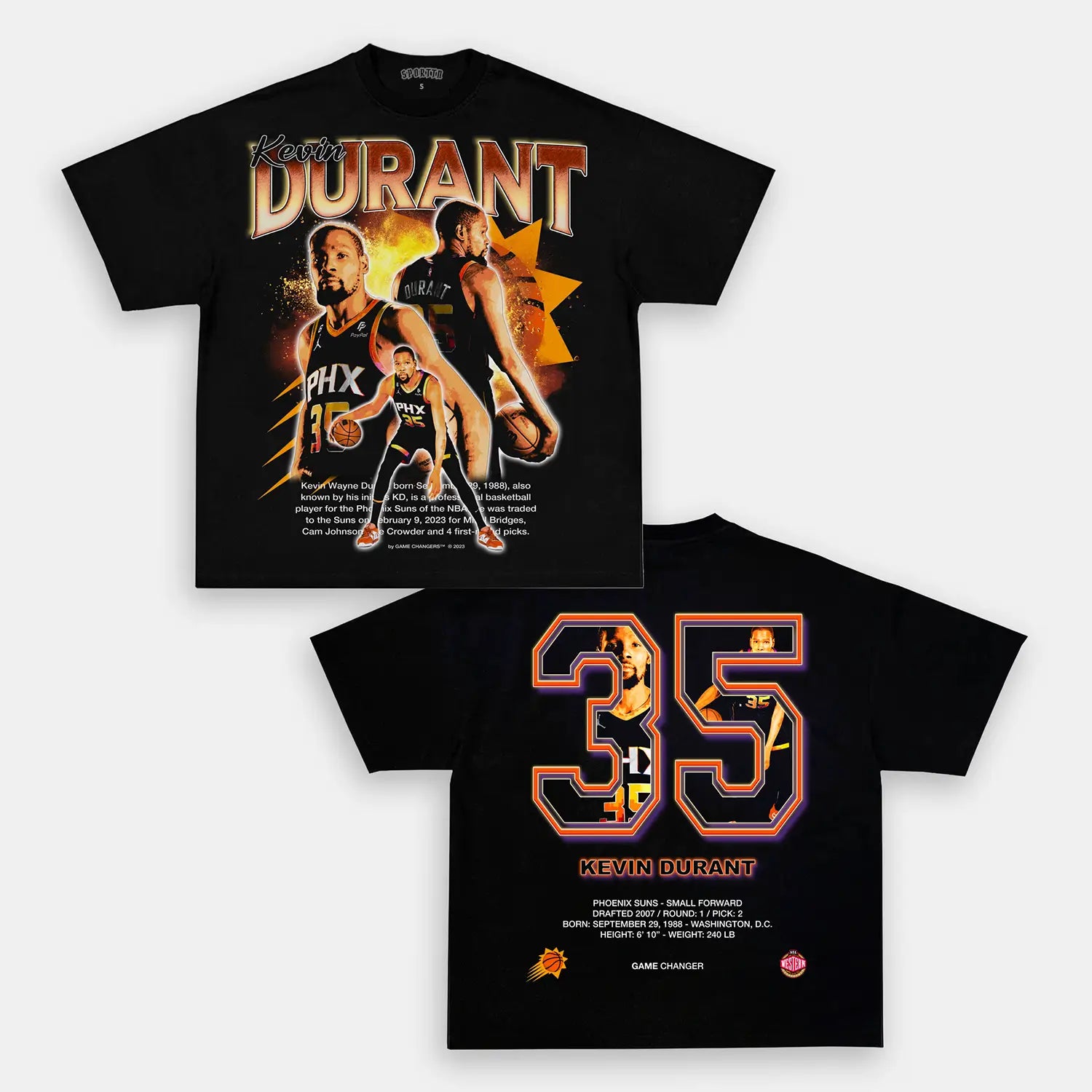 PHX KEVIN DURANT TEE Hoodie, Sweatshirt | ZylaModa.com (Image 5)
