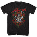 Poison Mens S/S T-Shirt - Ride Like The Wind - Solid Black Hoodie, Sweatshirt | ZylaModa.com