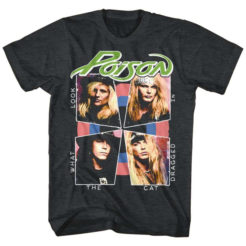 Poison Cat Dragged In Official Heather T-shirt Hoodie, Sweatshirt | ZylaModa.com