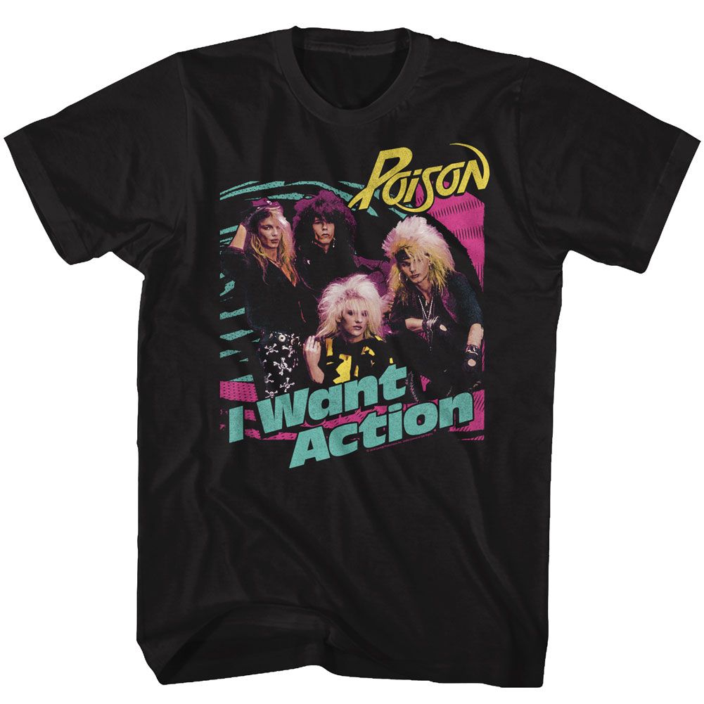 Poison Bright Action Official T-shirt Hoodie, Sweatshirt | ZylaModa.com