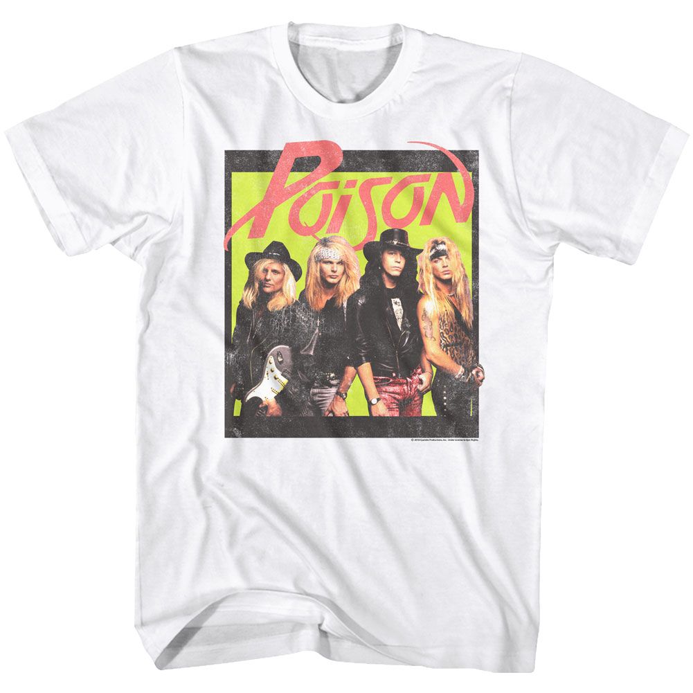 Poison Bright Box Band Photo Official T-shirt Hoodie, Sweatshirt | ZylaModa.com