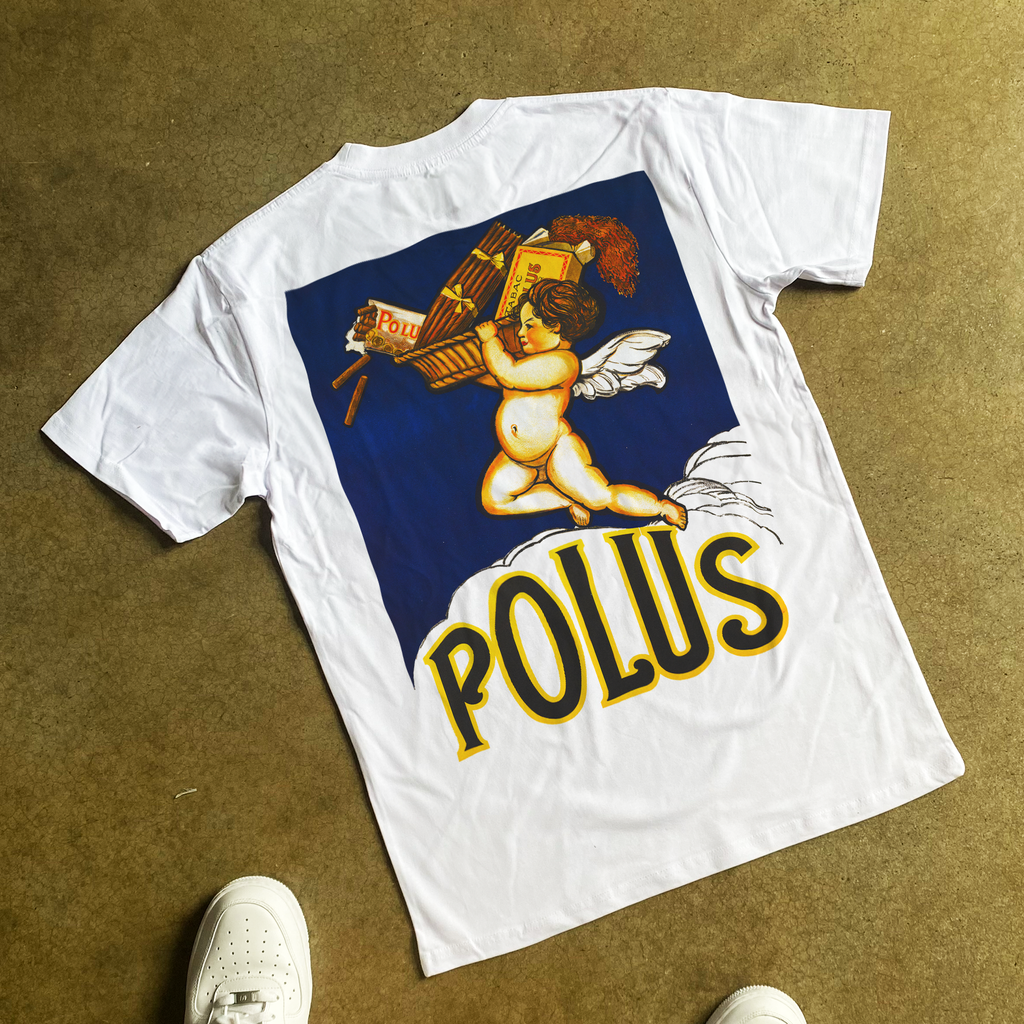 VINTAGE 1920 'POLUS CIGAR' POSTER HEAVYWEIGHT T-SHIRT Hoodie, Sweatshirt | ZylaModa.com (Image 1)