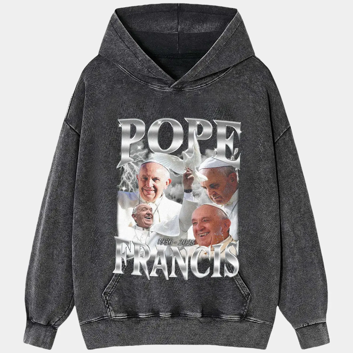 POPE FRANCIS GRAPHIC TEE Hoodie, Sweatshirt | ZylaModa.com (Image 2)